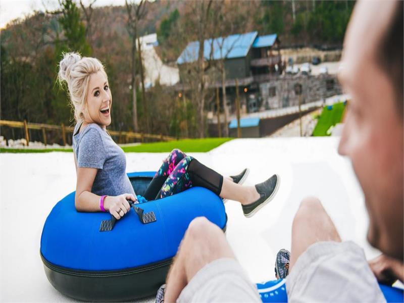 Snowflex Tubing at Wolf Mountian